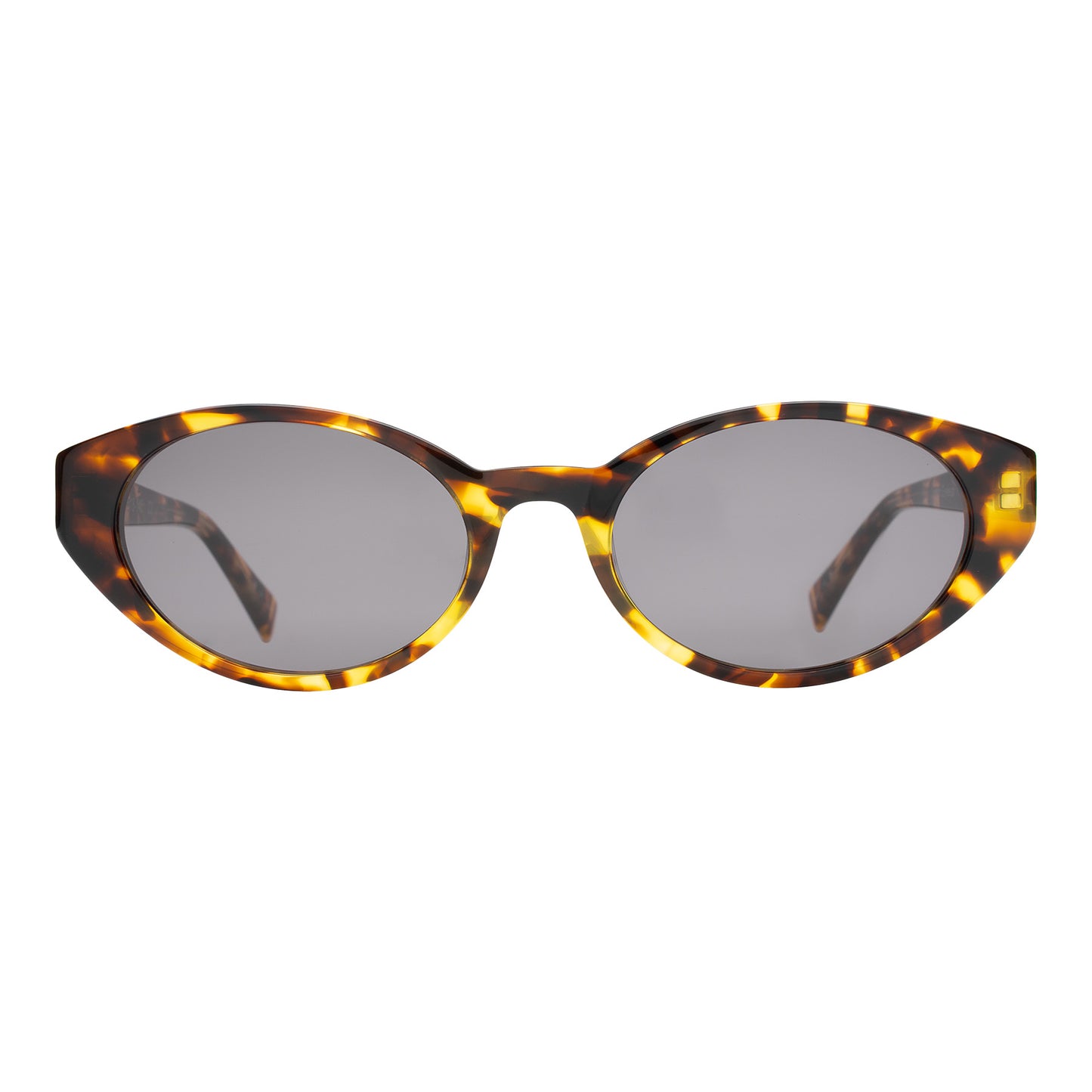 Collins Sunglasses shown in Golden Oak with Grey lenses