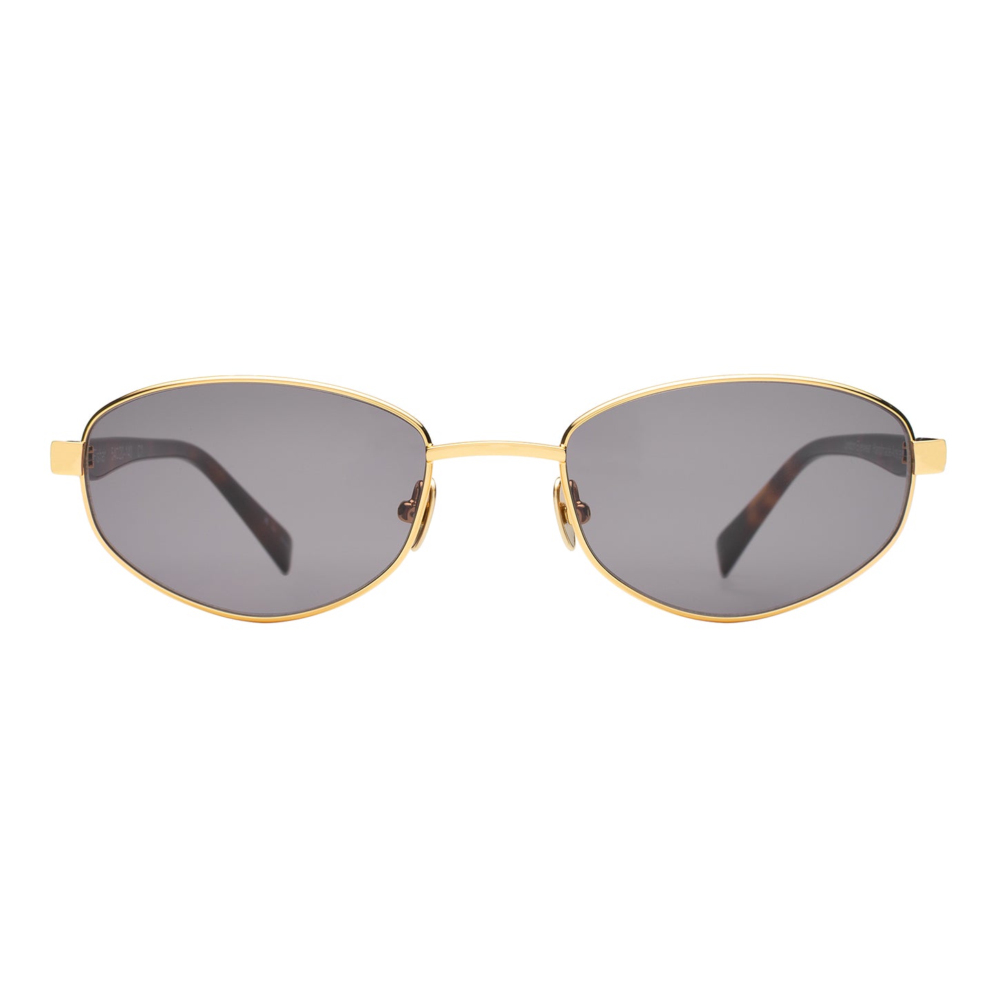 Fisher Sunglasses in Gold Havana with Grey lenses