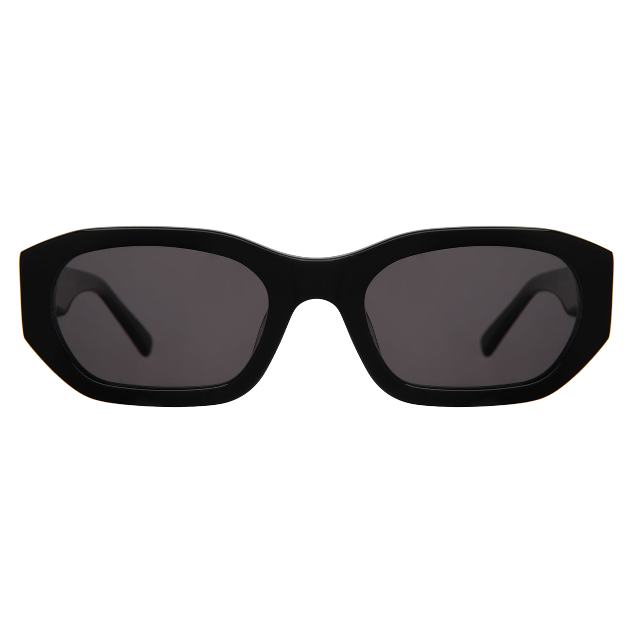 La Gorce Sunglasses in Black with Grey lenses