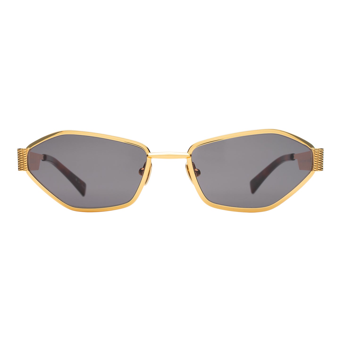 Vista Sunglasses in Gold with Grey