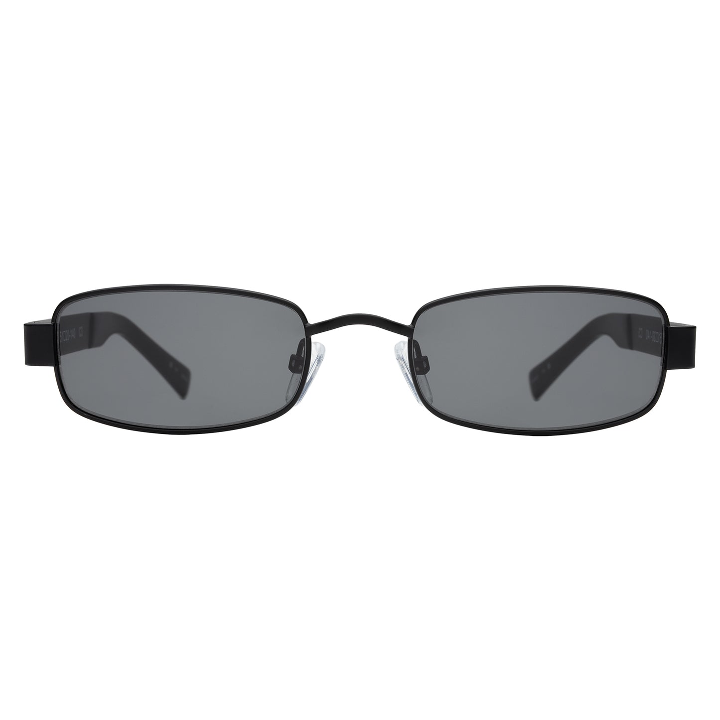 Shores Sunglasses in Matte Black with Grey lenses